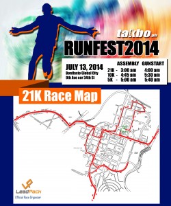 Runfest 2014 - 21k race map revised HIGH RES