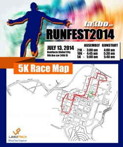 Runfest 2014 - 5k race map revised HIGH RES