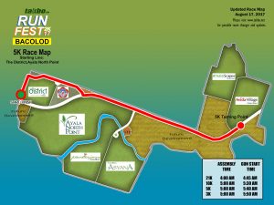 Runfest 2017 BCD - 5K Route R2